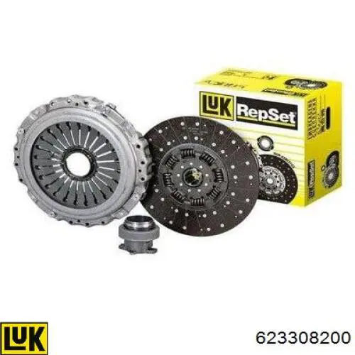 Kit de embraiagem (3 peças) 623308200 LUK