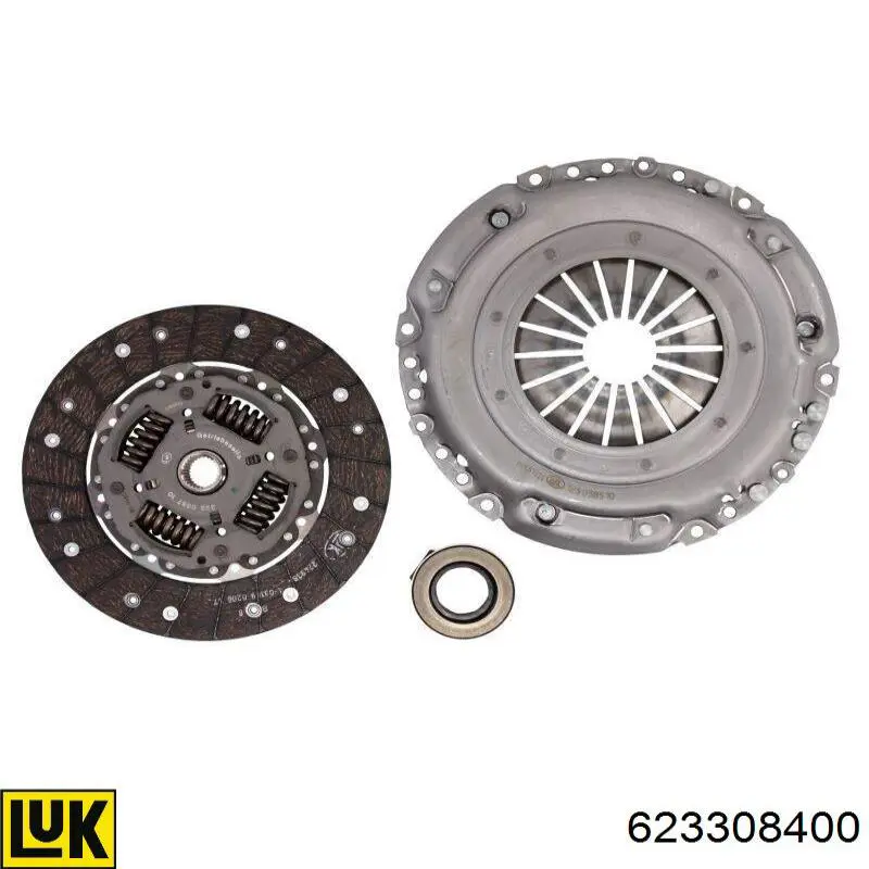Compre 623308400 LUK Kit de embraiagem (3 peças)