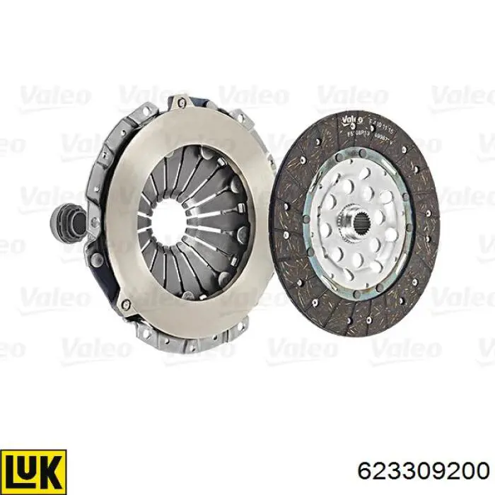Kit de embraiagem (3 peças) LUK 623309200 preço, a partir de 193,34 USD