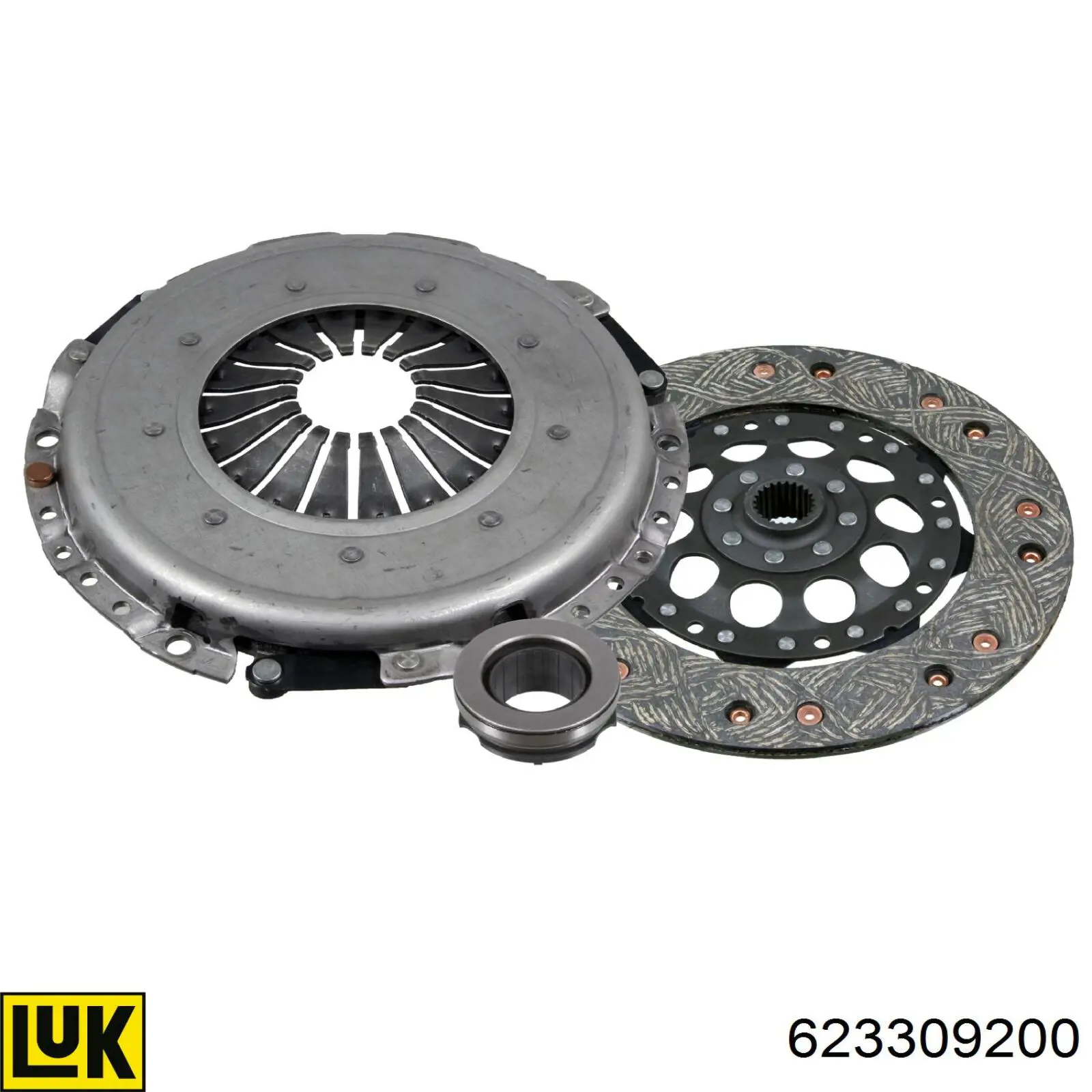 623309200 LUK Kit de embraiagem (3 peças)