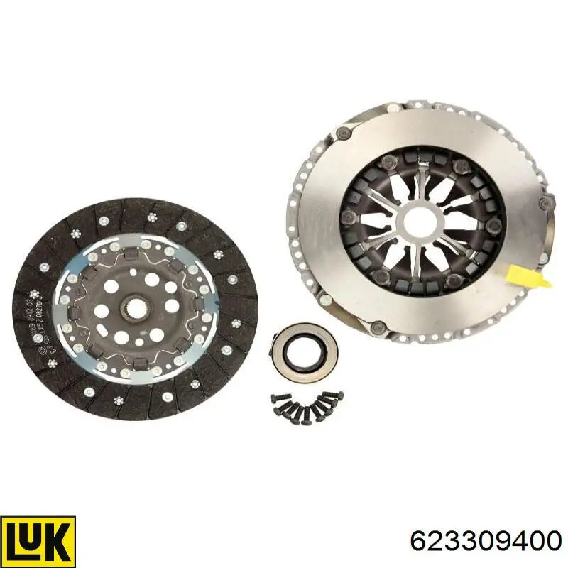 623309400 LUK Kit de embraiagem (3 peças)