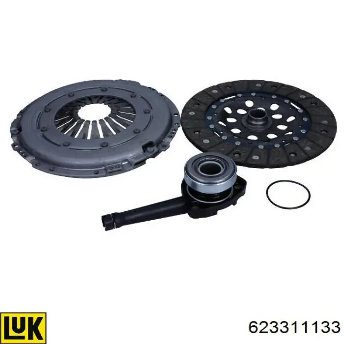 Kit de embraiagem (3 peças) 623311133 INA