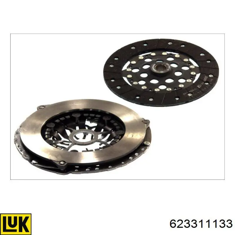Compre 623311133 INA Kit de embraiagem (3 peças)