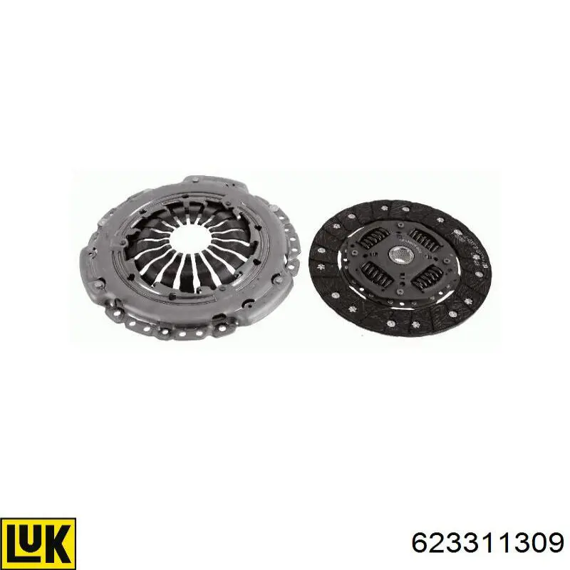 Compre 623311309 LUK Kit de embraiagem (3 peças)