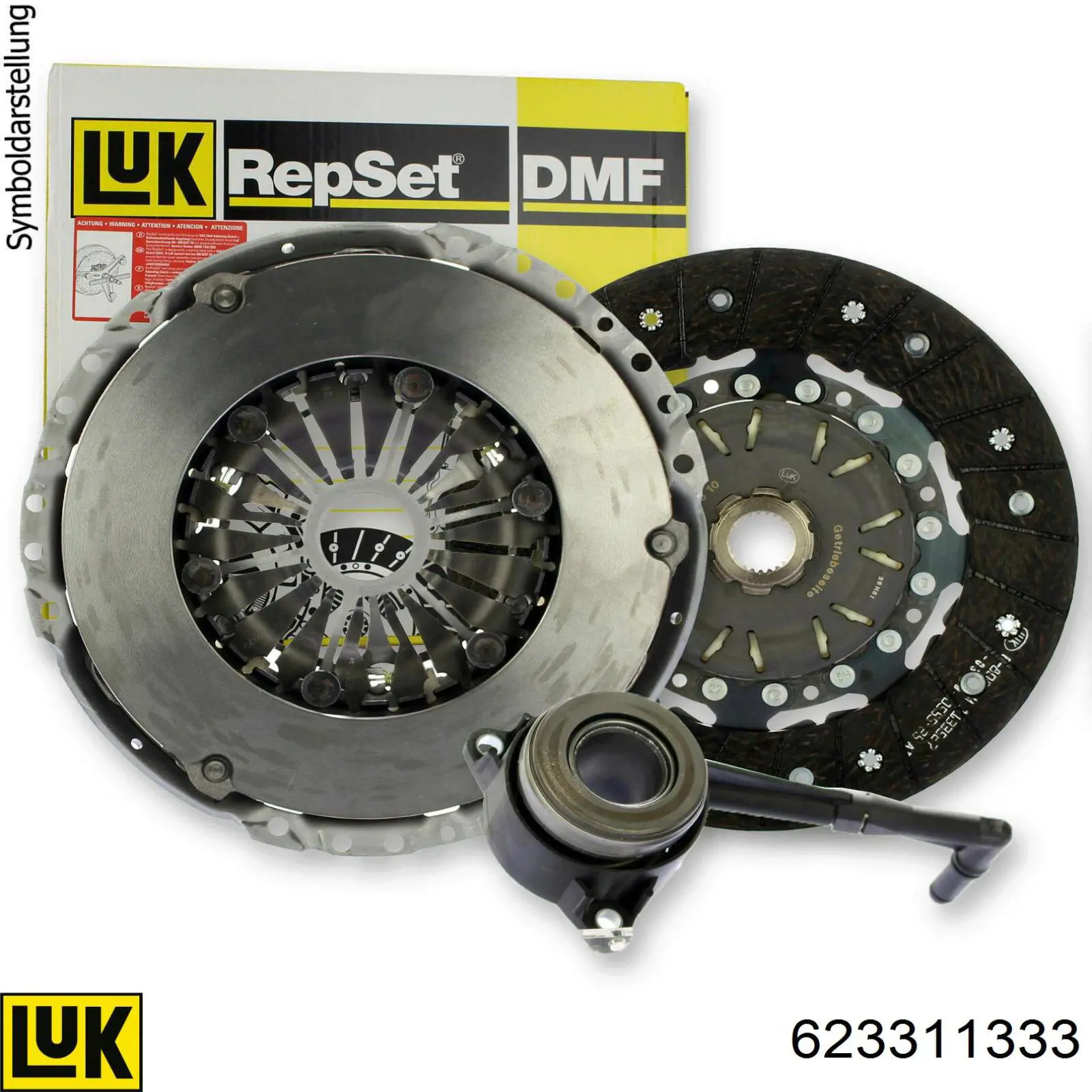 Kit de embraiagem (3 peças) LUK 623311333 preço, a partir de 249,48 USD