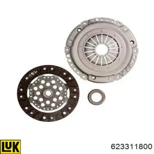 623311800 LUK Kit de embraiagem (3 peças)