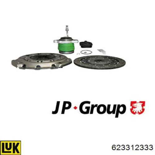 Kit de embraiagem (3 peças) LUK 623312333 preço, a partir de 221,75 USD