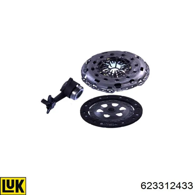 623312433 LUK Kit de embraiagem (3 peças)