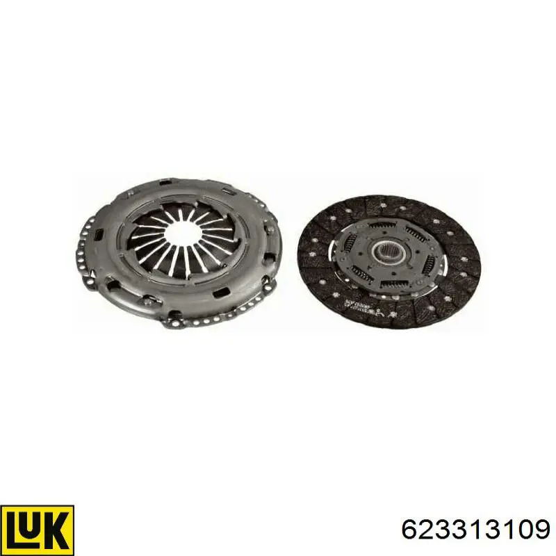 Compre 623313109 LUK Kit de embraiagem (3 peças)