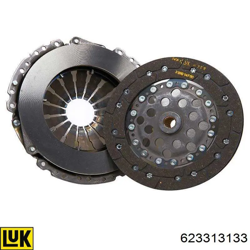 Compre 623313133 LUK Kit de embraiagem (3 peças)