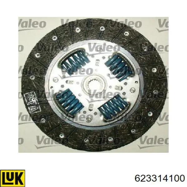 Compre 623314100 LUK Kit de embraiagem (3 peças)
