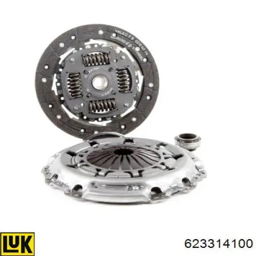 623314100 LUK Kit de embraiagem (3 peças)