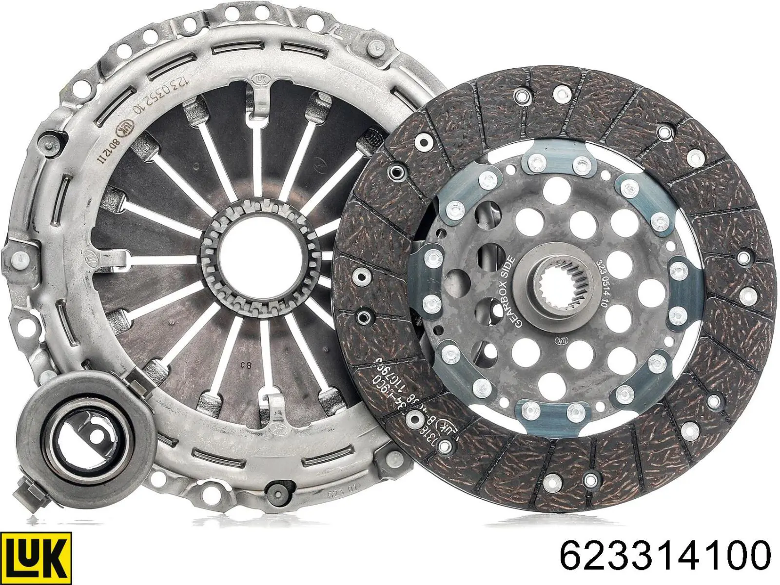 Compre 623314100 LUK Kit de embraiagem (3 peças)