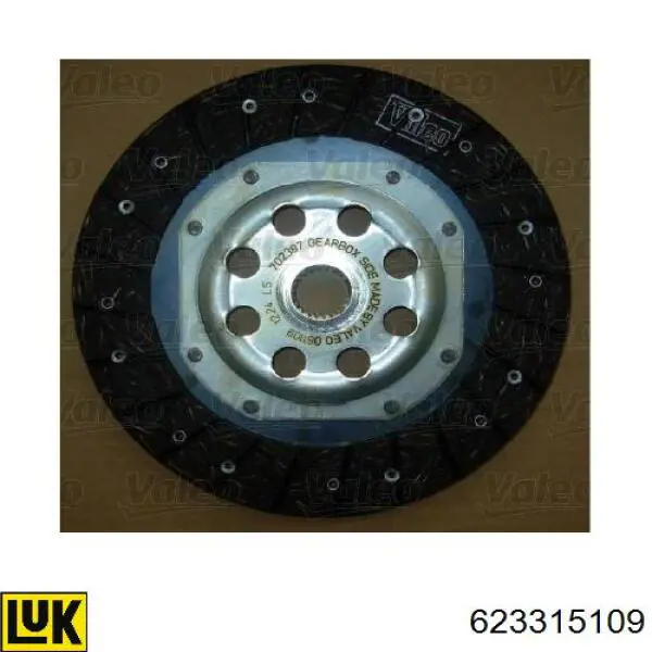 623315109 LUK Kit de embraiagem (3 peças)