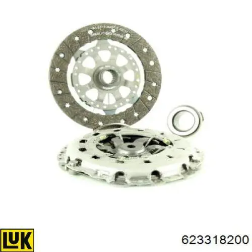 623318200 LUK Kit de embraiagem (3 peças)
