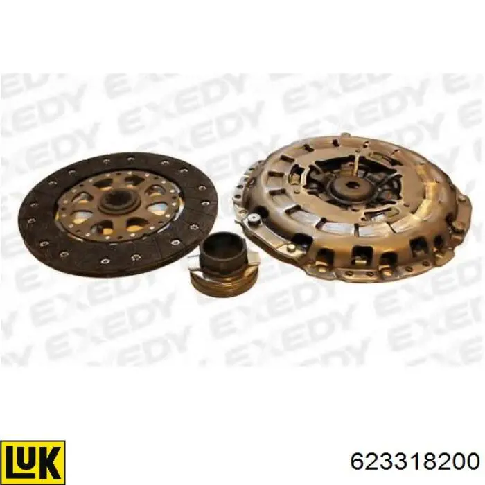 Kit de embraiagem (3 peças) LUK 623318200 preço, a partir de 158,51 USD