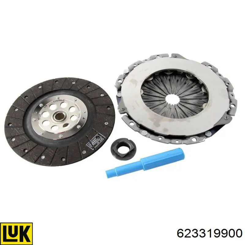 Compre 623319900 LUK Kit de embraiagem (3 peças)