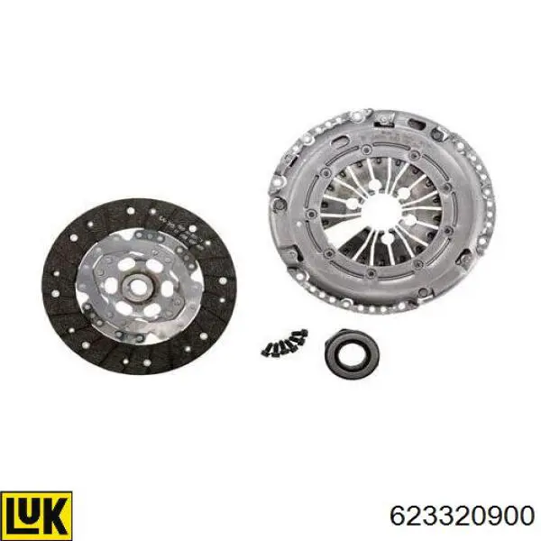 623320900 LUK Kit de embraiagem (3 peças)