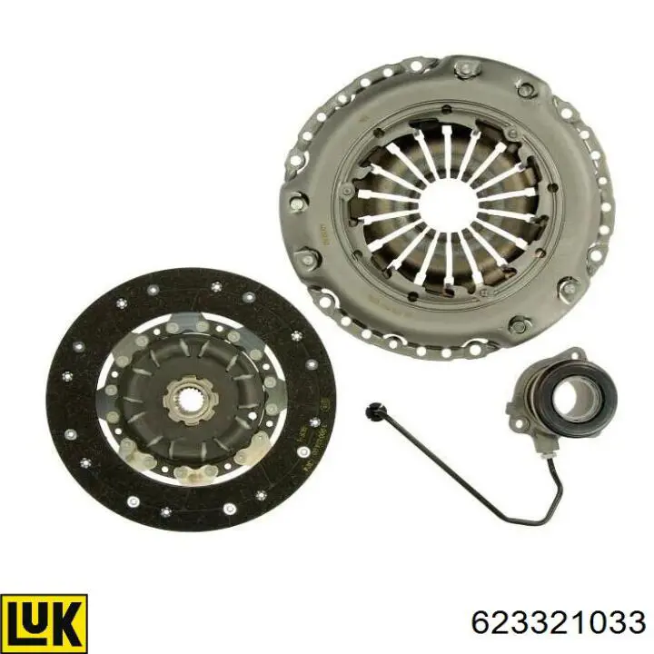 Kit de embraiagem (3 peças) LUK 623321033 preço, a partir de 238,93 USD
