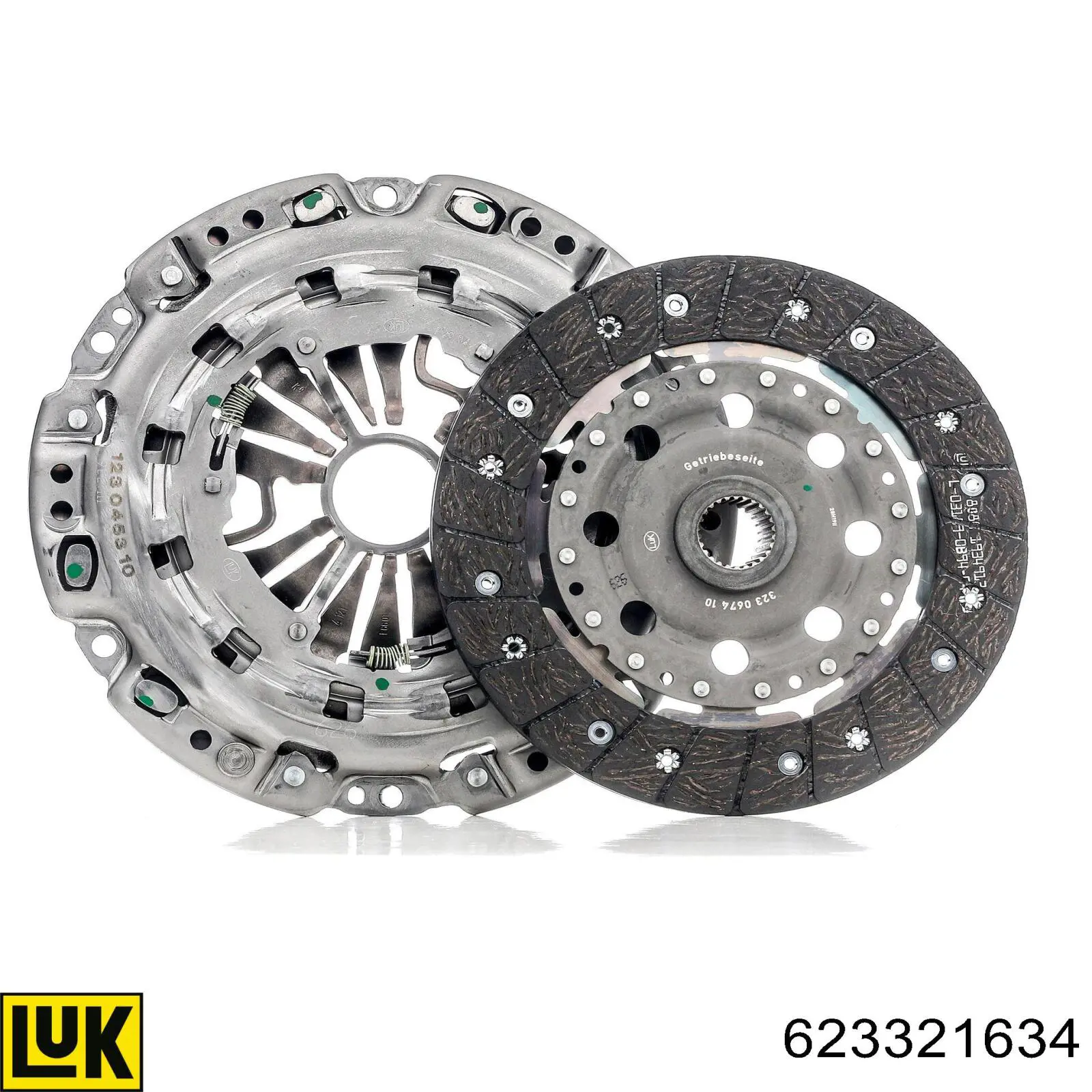 A0242509601 Mercedes Kit de embraiagem (3 peças)