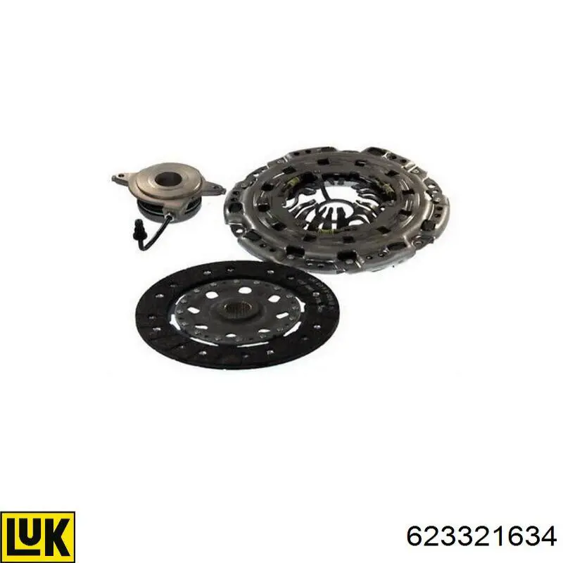 Kit de embraiagem (3 peças) Mercedes A0242509601 preço, a partir de 416,20 USD