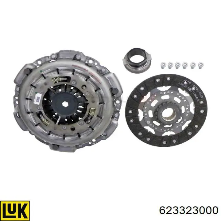 623323000 LUK Kit de embraiagem (3 peças)