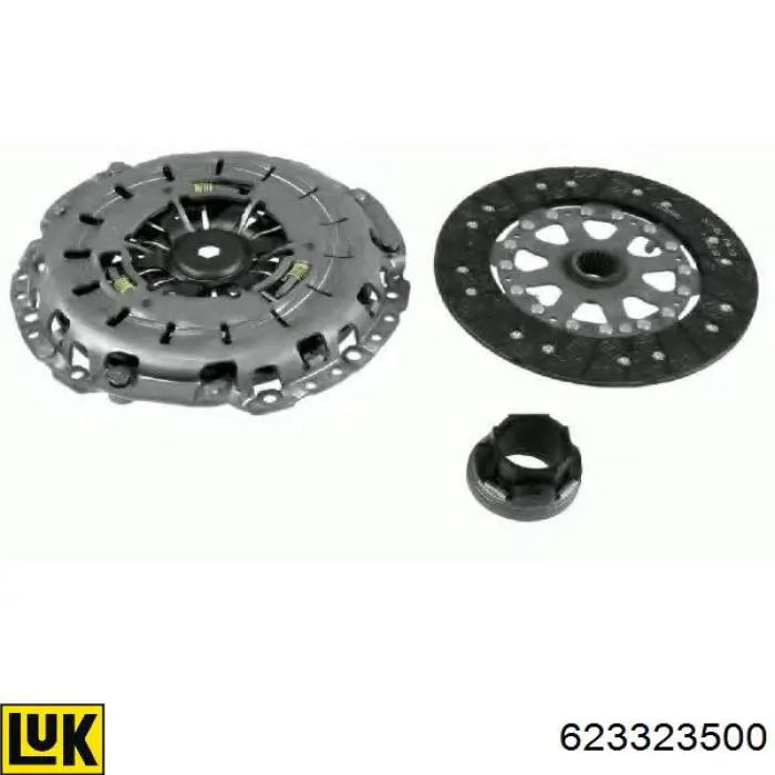 Compre 623323500 LUK Kit de embraiagem (3 peças)