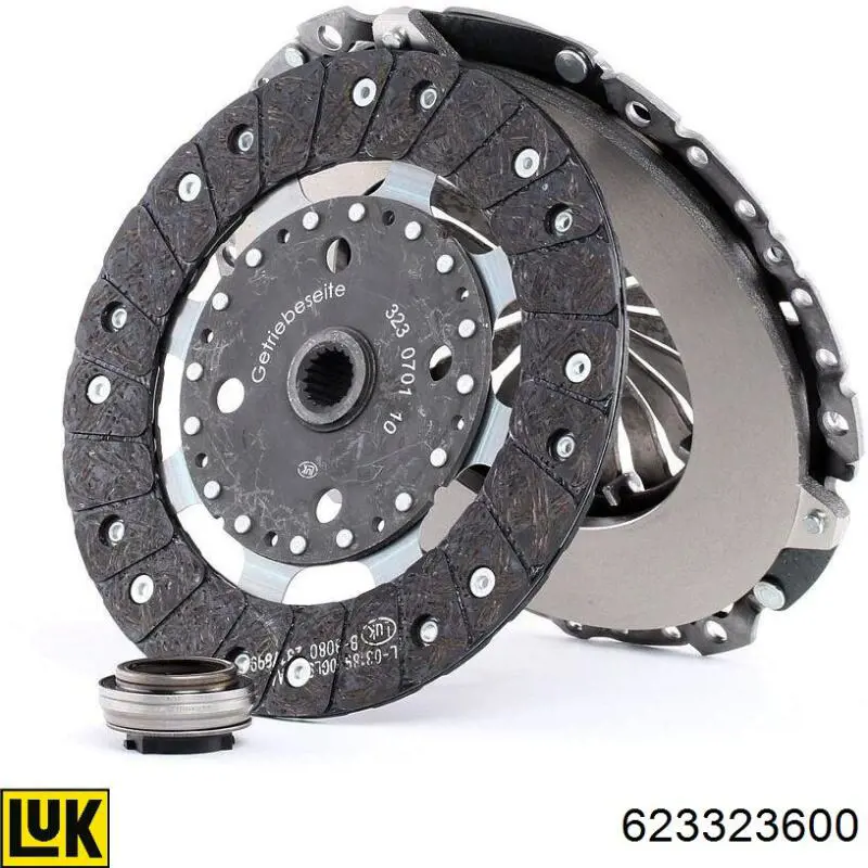 623323600 LUK Kit de embraiagem (3 peças)