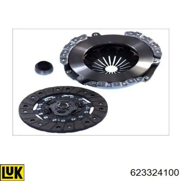 Compre 623324100 LUK Kit de embraiagem (3 peças)