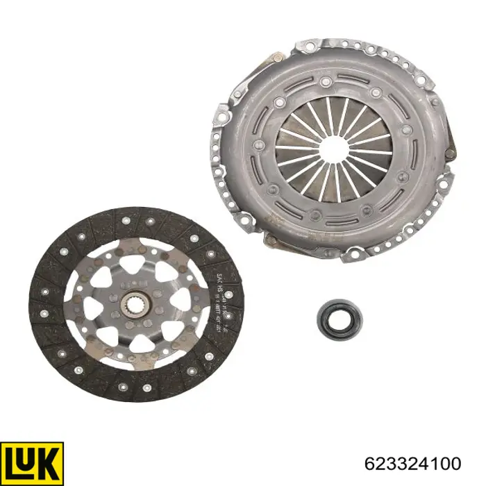 623324100 LUK Kit de embraiagem (3 peças)