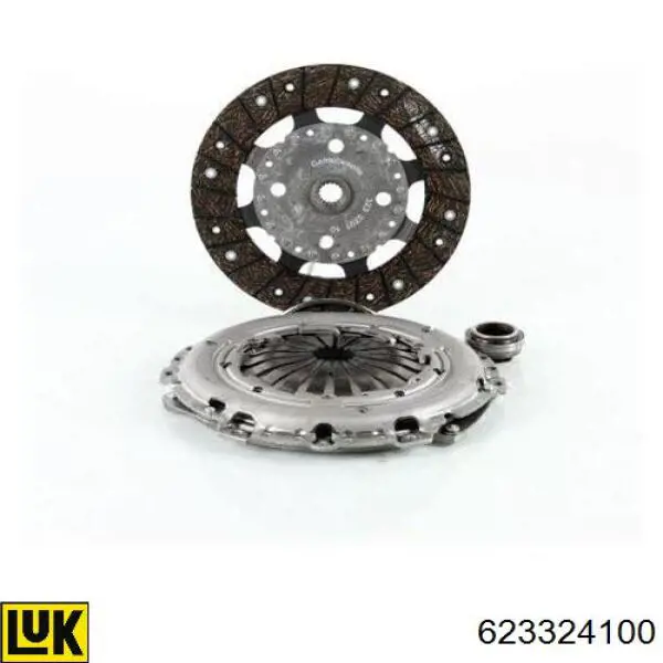 Kit de embraiagem (3 peças) LUK 623324100 preço, a partir de 117,74 USD