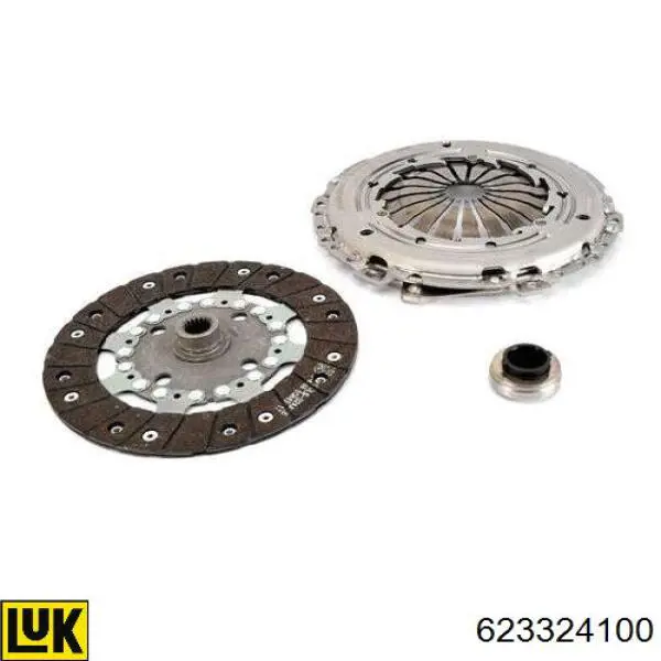 Kit de embraiagem (3 peças) LUK 623324100 preço, a partir de 117,74 USD