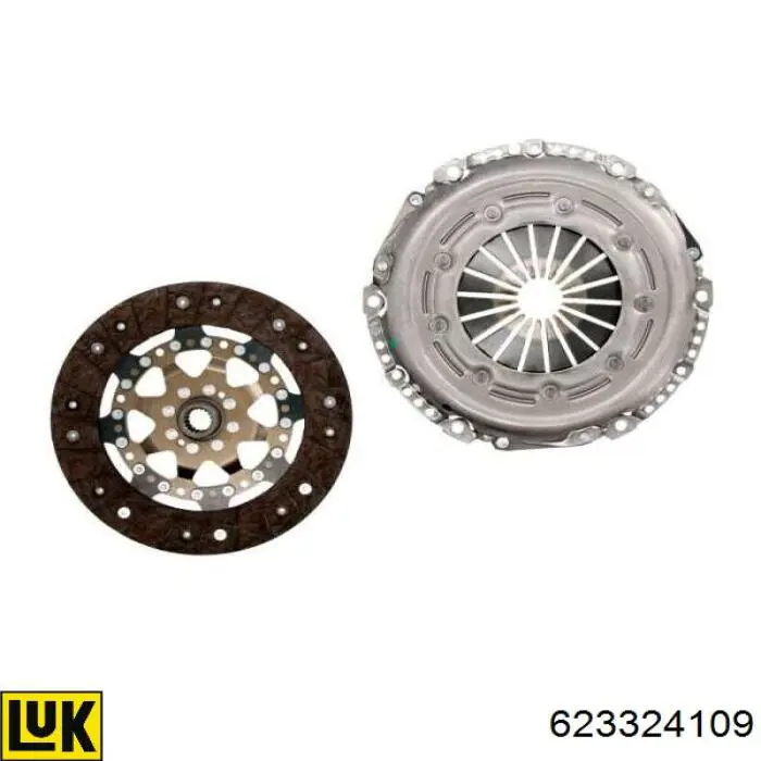 Compre 623324109 LUK Kit de embraiagem (3 peças)