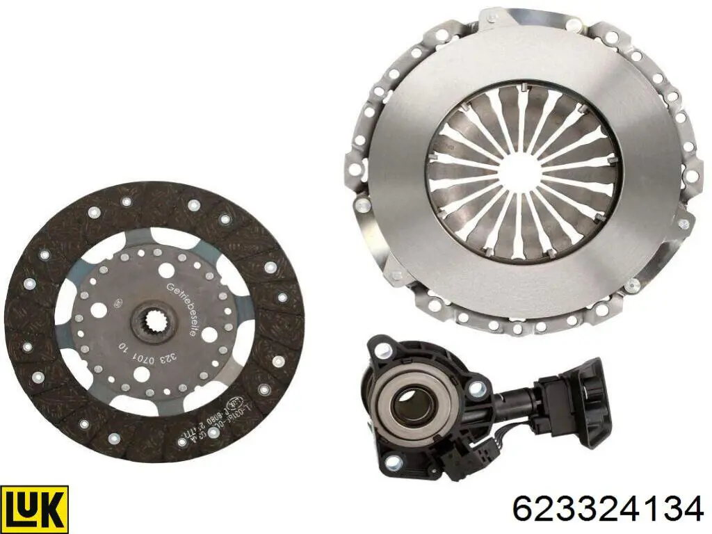 623324134 LUK Kit de embraiagem (3 peças)