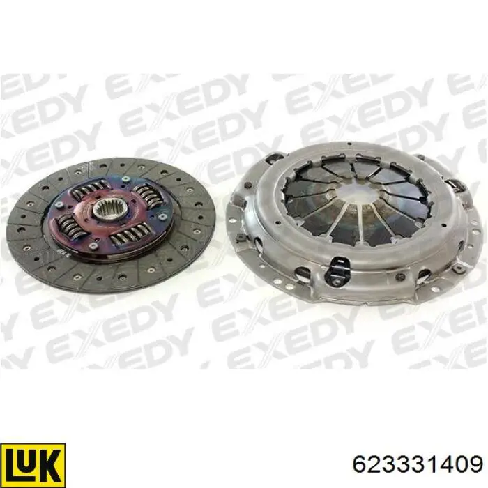 623331409 LUK Kit de embraiagem (3 peças)