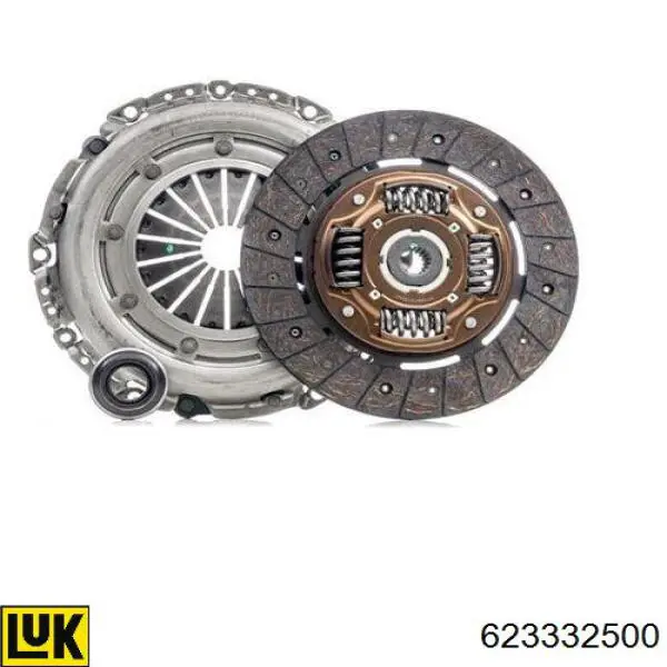 Compre 623332500 LUK Kit de embraiagem (3 peças)