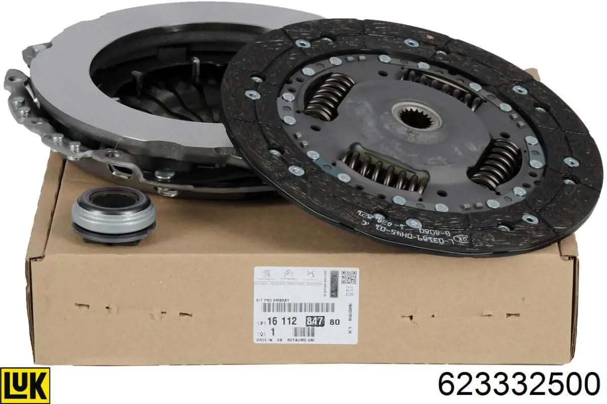 623332500 LUK Kit de embraiagem (3 peças)