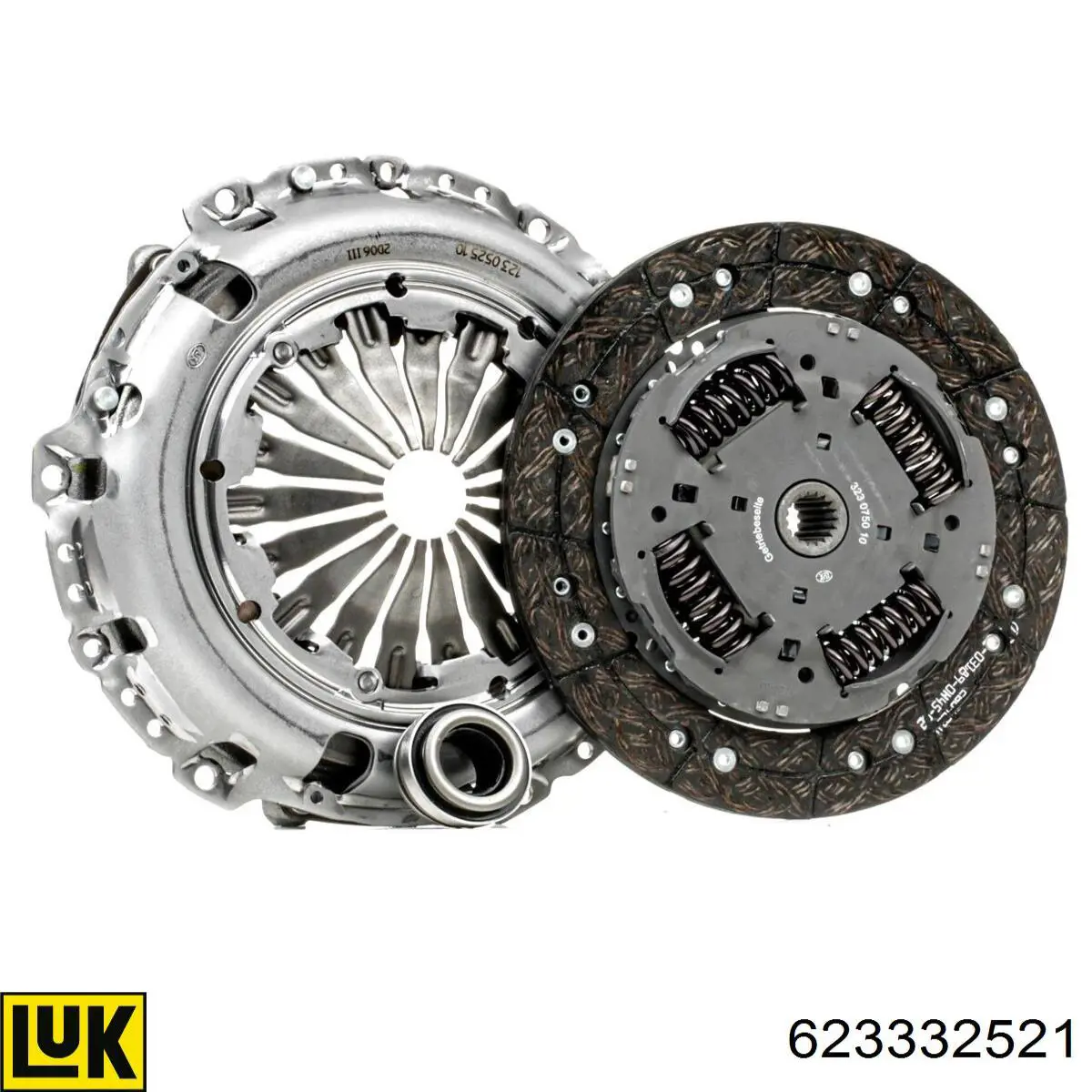 Kit de embraiagem (3 peças) 1611284780 Peugeot/Citroen