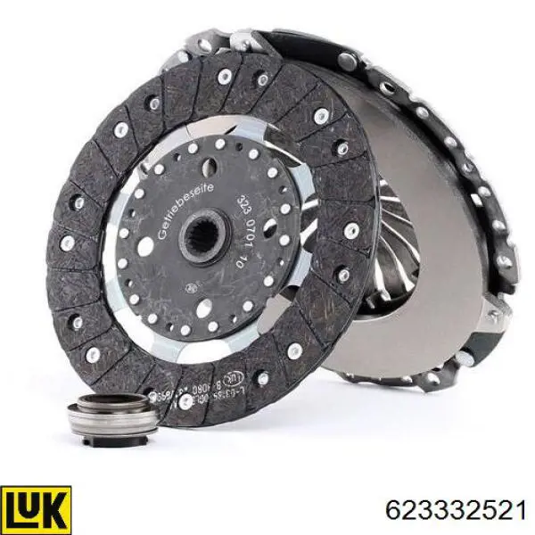Compre 1611284780 Peugeot/Citroen Kit de embraiagem (3 peças)