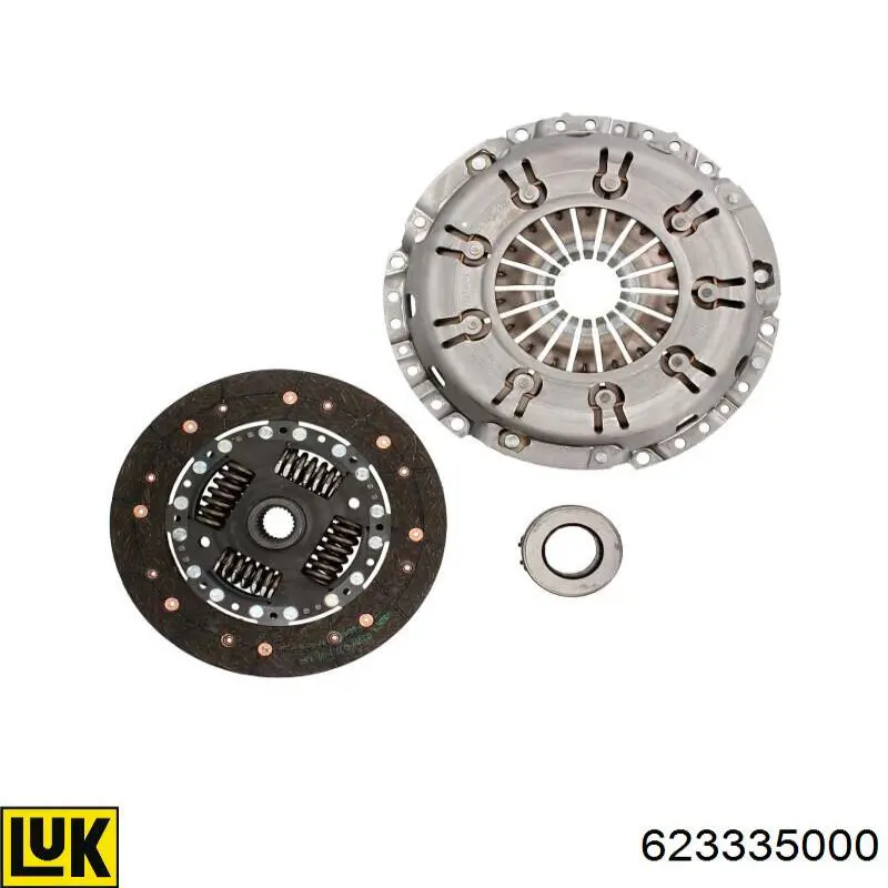 Kit de embraiagem (3 peças) LUK 623335000 preço, a partir de 145,74 USD