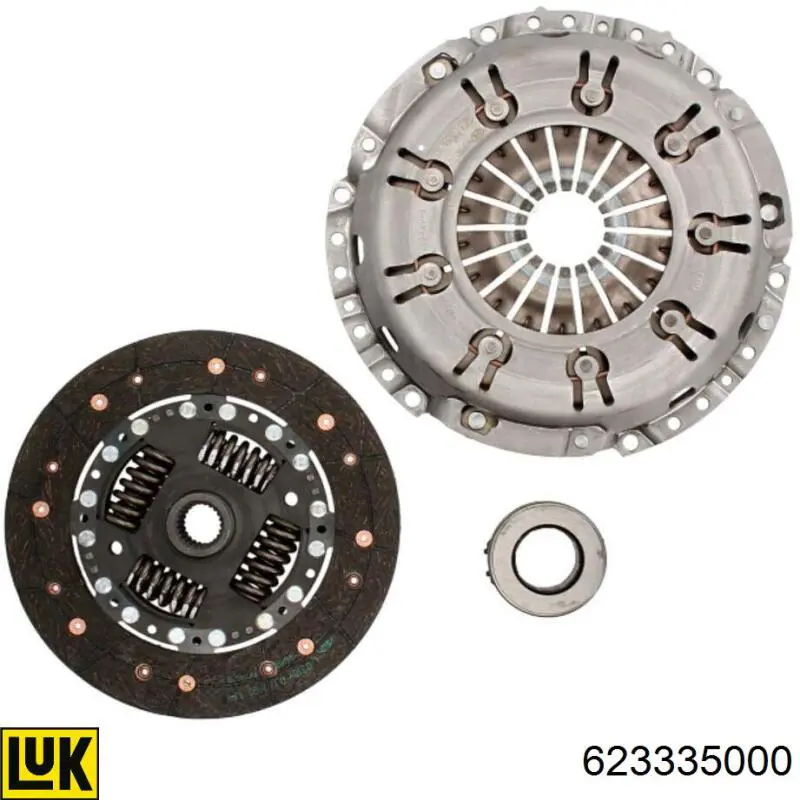 Kit de embraiagem (3 peças) LUK 623335000 preço, a partir de 145,74 USD