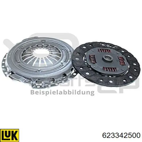 Compre 623342500 LUK Kit de embraiagem (3 peças)