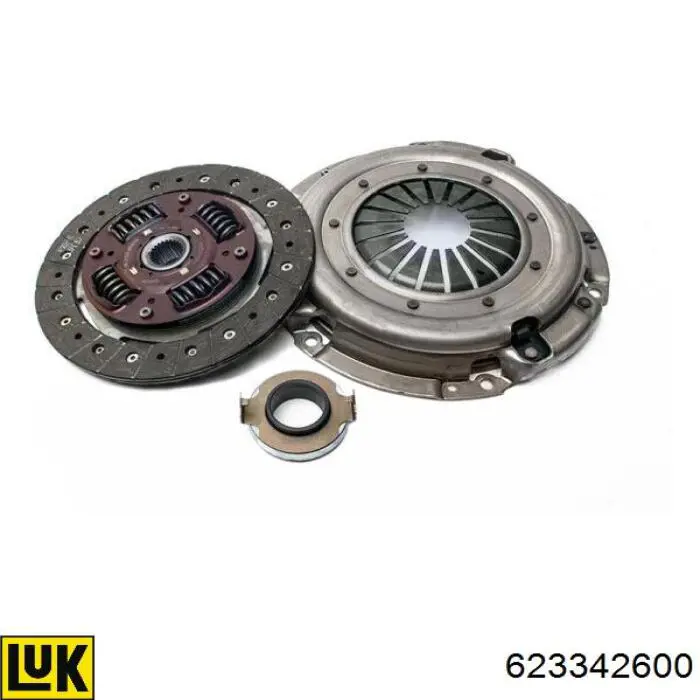 623342600 LUK Kit de embraiagem (3 peças)