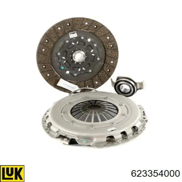 Compre 623354000 LUK Kit de embraiagem (3 peças)