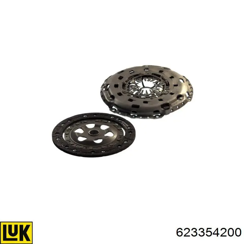 623354200 LUK Kit de embraiagem (3 peças)