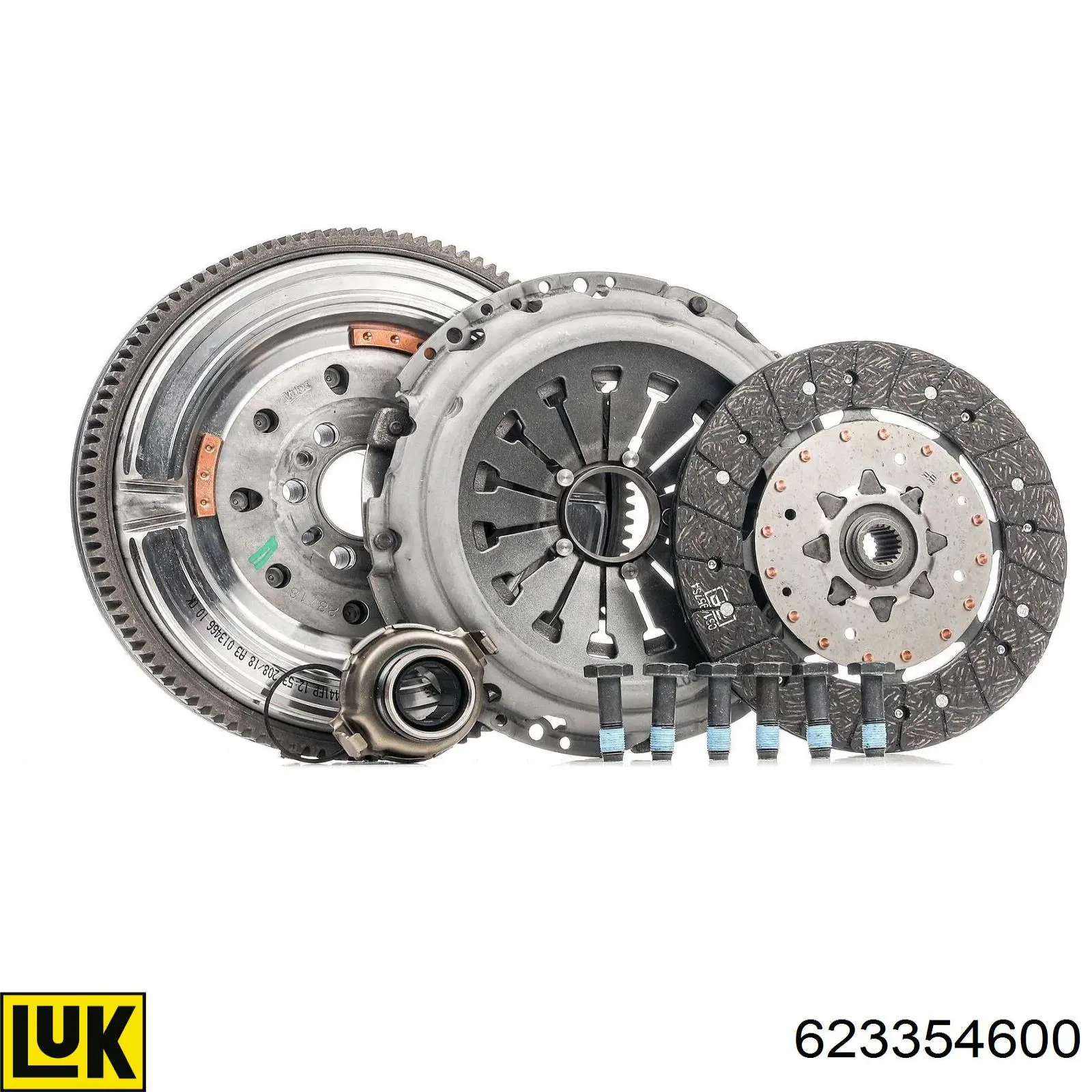 623354600 LUK Kit de embraiagem (3 peças)