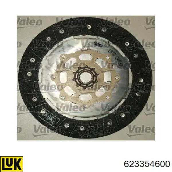 623354600 LUK Kit de embraiagem (3 peças)