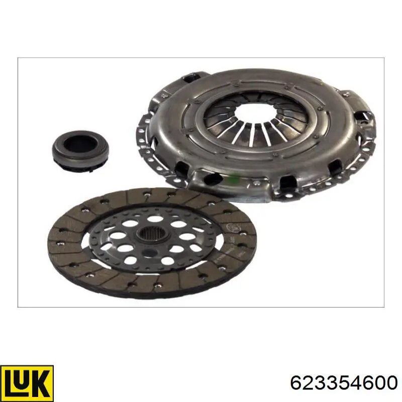 Kit de embraiagem (3 peças) LUK 623354600 preço, a partir de 233,24 USD