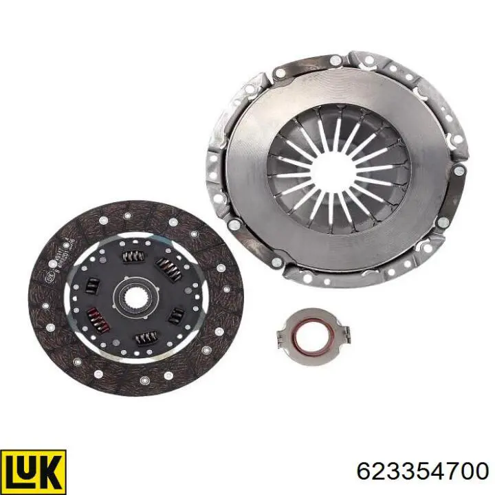 623354700 LUK Kit de embraiagem (3 peças)