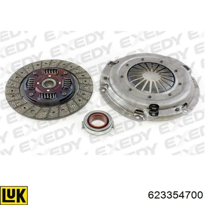 Kit de embraiagem (3 peças) LUK 623354700 preço, a partir de 193,80 USD